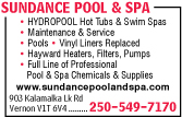 Sundance Pool & Spa