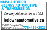 Napa Autopro Glenn's Automotive & Transmission
