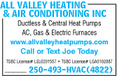 All Valley Heating & Air Conditioning Inc