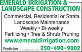 Emerald Irrigation & Landscape Construction