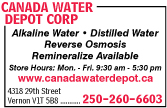 Canada Water Depot Corp