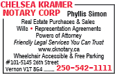 Chelsea Kramer Notary Corp