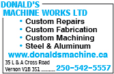 Donald's Machine Works Ltd