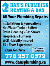 Dan's Plumbing Heating & Gas