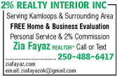 2% Realty Interior Inc - Zia Fayaz