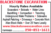 Blackstone Excavation