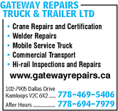 Gateway Repairs Truck & Trailer Ltd