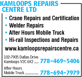 Kamloops Repairs Centre Ltd