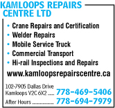 Kamloops Repairs Centre Ltd