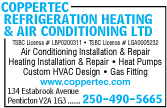 Coppertec Refrigeration Heating & Air Conditioning LTD