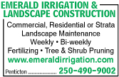 Emerald Irrigation & Landscape Construction