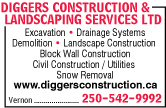Diggers Construction & Landscaping Services Ltd