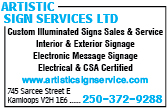 Artistic Sign Services Ltd
