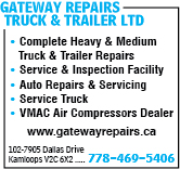 Gateway Repairs Truck & Trailer Ltd