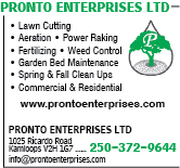 Pronto Enterprises Ltd