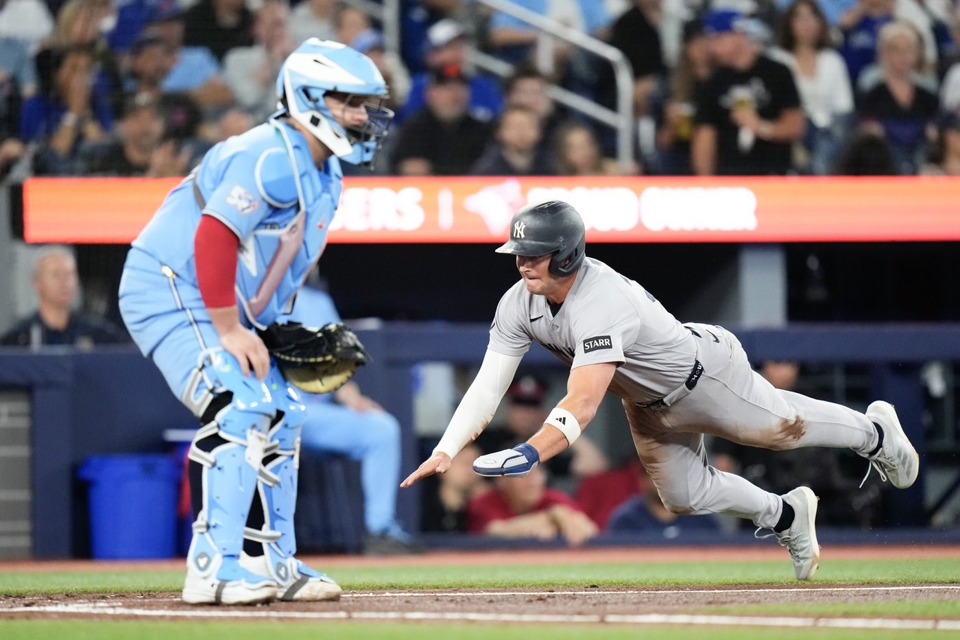 Rice, Caballero power hit ninth-inning homers to power Yankees over Blue Jays 8-3