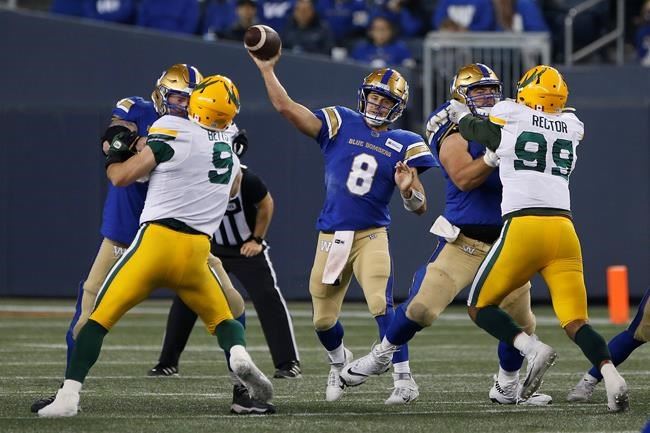 Bombers can clinch early playoff spot for fourth straight CFL season