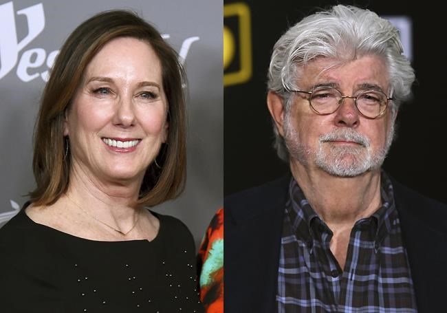 George Lucas, Kathleen Kennedy honored by Producer's Guild | iNFOnews | Thompson-Okanagan's News Source - Vimarsana News