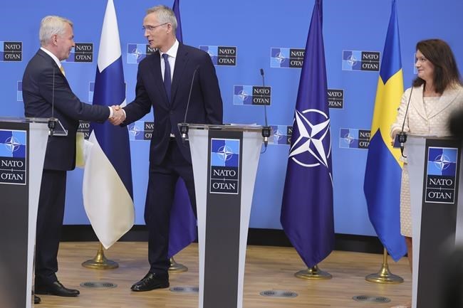 NATO nations sign accession protocols for Sweden, Finland