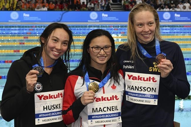 Canadian swimmer Maggie Mac Neil sets world record at short course worlds | iNFOnews - Vimarsana News