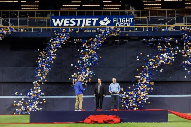 BLUE JAYS UNVEIL COMPLETED OUTFIELD DISTRICT OF ROGERS CENTRE RENOVATIONS  AT RIBBON-CUTTING CEREMONY