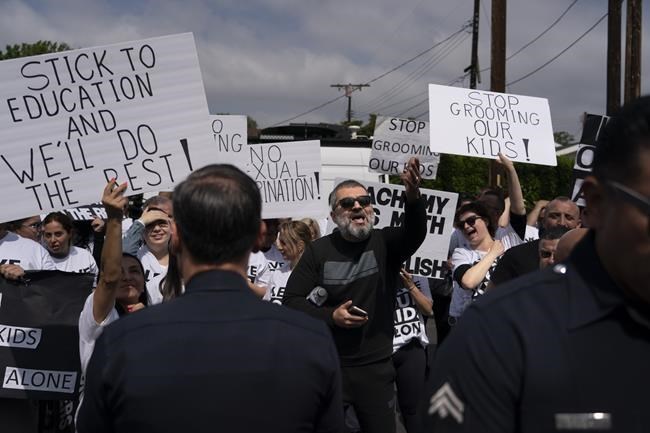 Protests erupted outside Los Angeles elementary school's Pride month assembly | iNFOnews - Vimarsana News