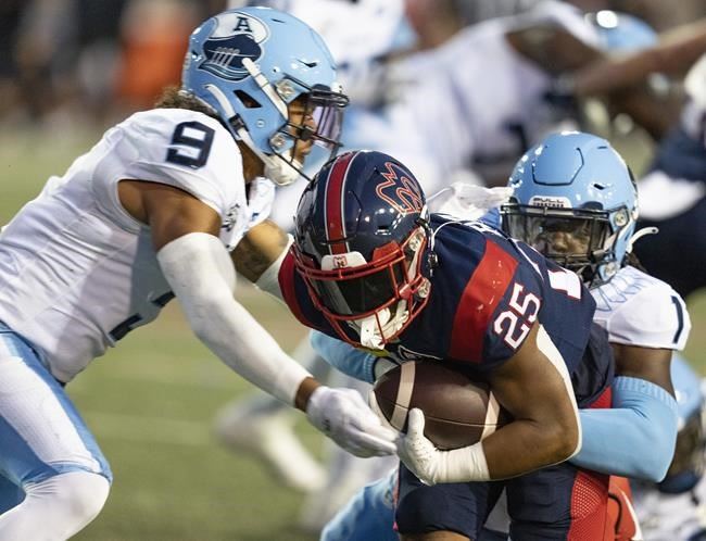 Toronto Argonauts can clinch CFL playoff spot with home win over Montreal  Alouettes