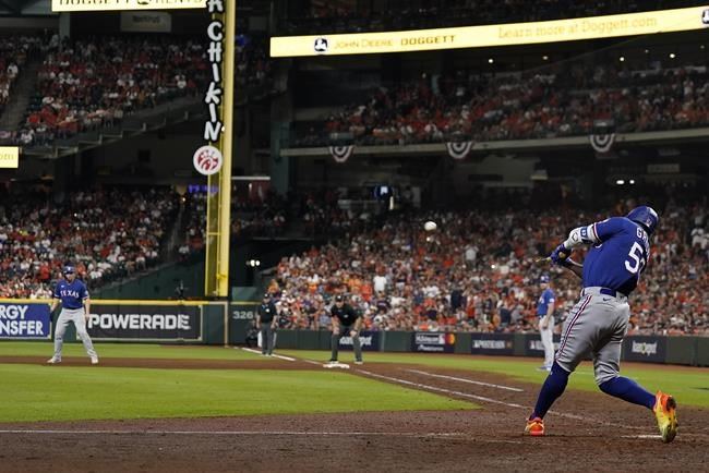 Adolis Garcia talks Rangers Walk-off Win 