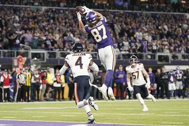 Minnesota Vikings fall to Chicago Bears 12-10 on 4th field goal by