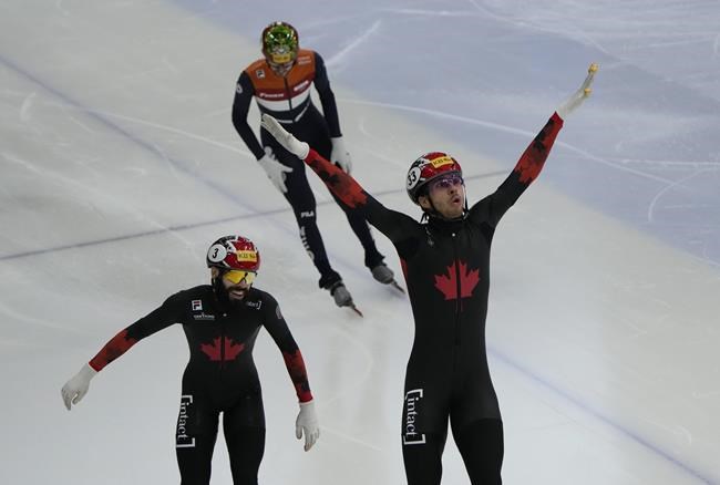 Dandjinou Skates To Gold, Dubois Takes Bronze In 1,500 Race At Short ...