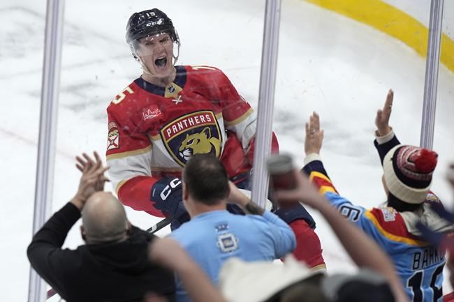 NHL Roundup: Panthers Move To Top Of Eastern Conference With 3-2 OT Win ...