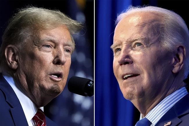 Biden, Trump square off for a podium rematch, signalling start of ...