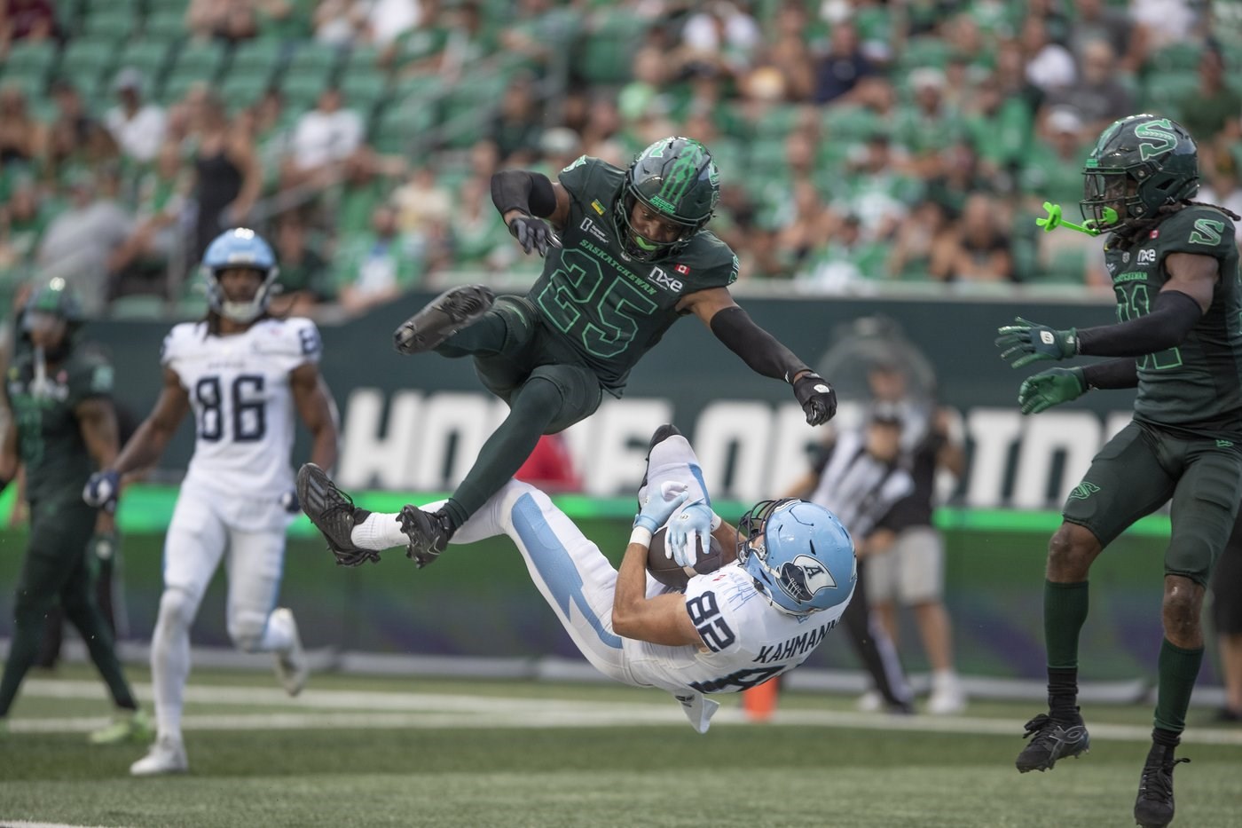 Roughriders cash in on Argos' costly miscues to post 28-24 win