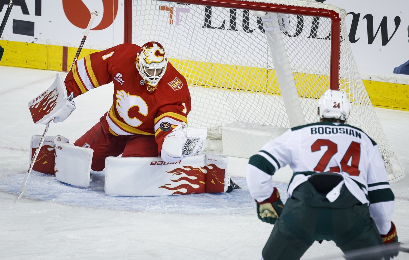 Cooley shrugs off 'Team Tank' talk as Flames post back-to-back wins at home