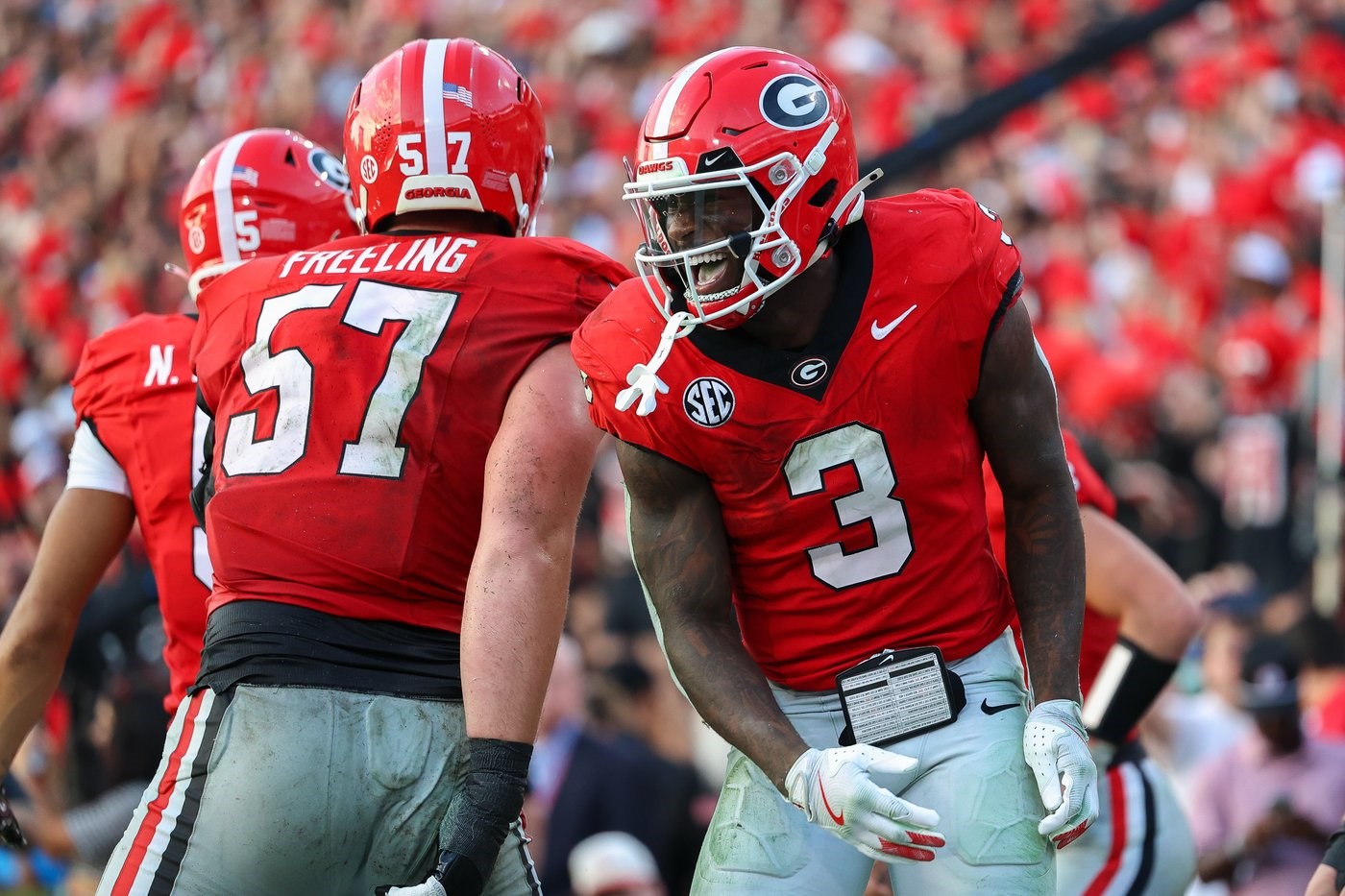 Nate Frazier is seeking to make the most of his 2026 season as No. 3 Georgia's top returning rusher