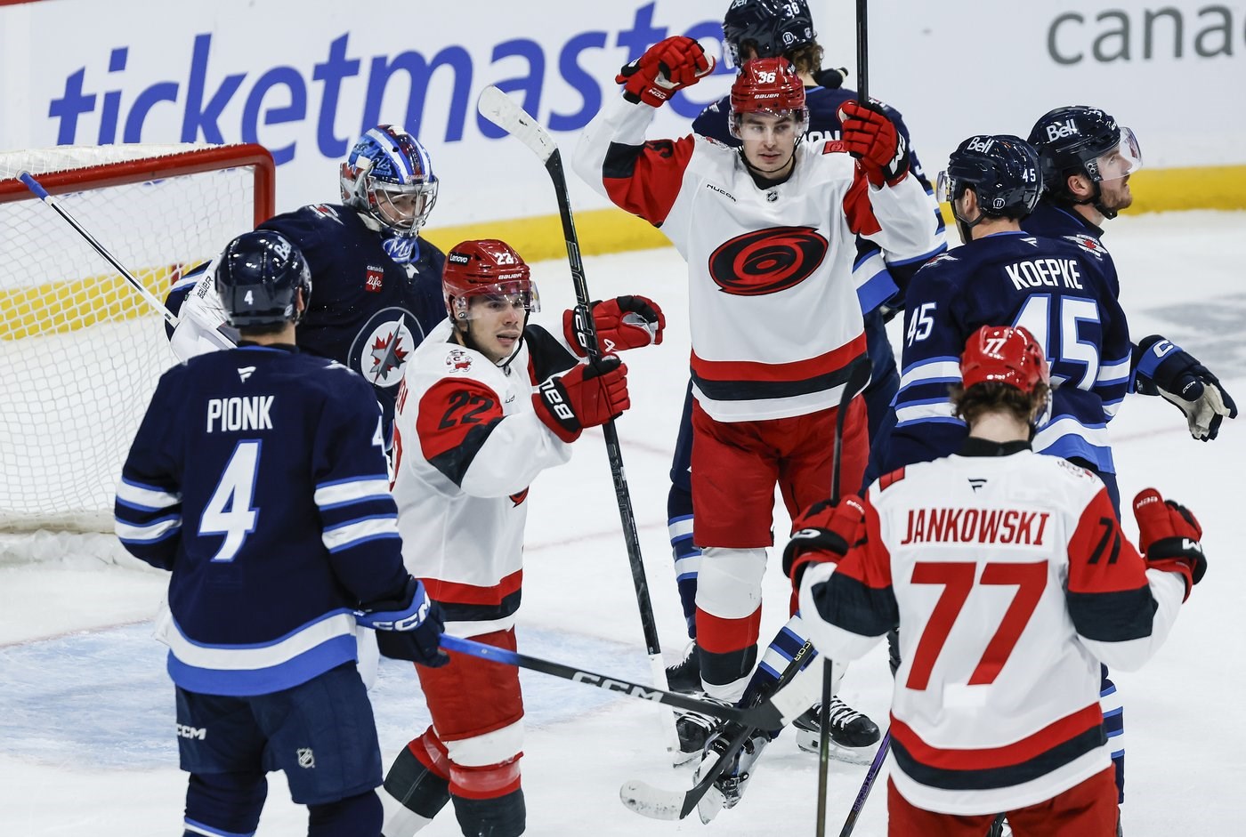 Former Jets forward Ehlers scores winner as Carolina Hurricanes top Winnipeg 3-2