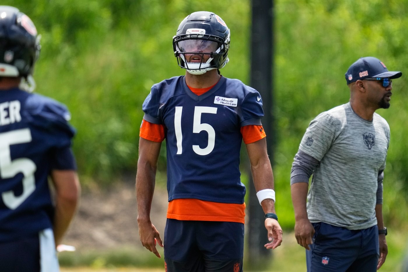 Bears wide receiver Rome Odunze is looking to bounce back after being hampered by a foot injury