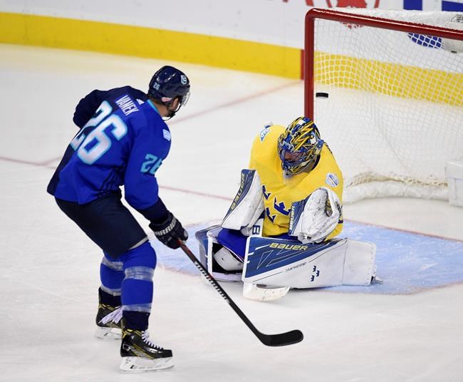 Goalie Henrik Lundqvist scratched from Sweden's lineup for World Cup of ...