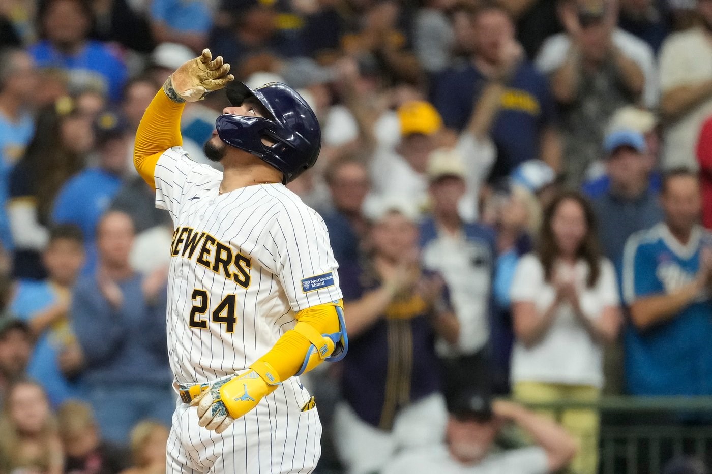Jackson Chourio and William Contreras homer early in Brewers' 5-3 victory over Rangers