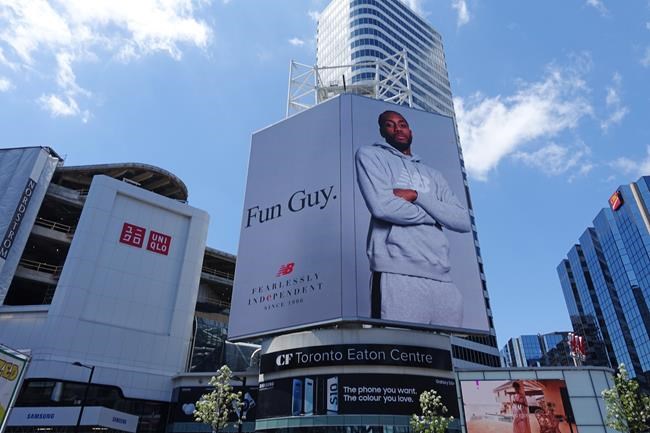 kawhi leonard new balance billboard