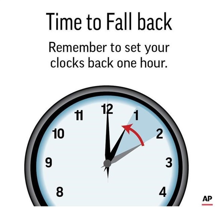 Time for a time change in US with return of standard time iNFOnews