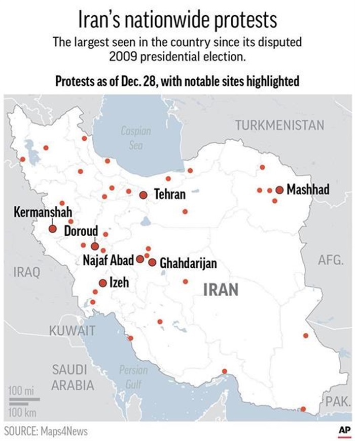 Iran protests: Supreme leader blames 'enemies' for meddling | iNFOnews ...