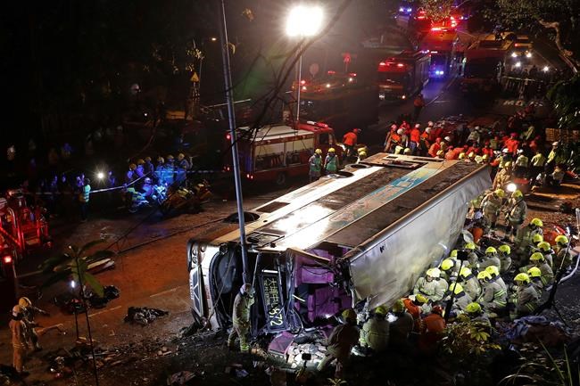 18 dead and dozens injured after double-decker bus crash 