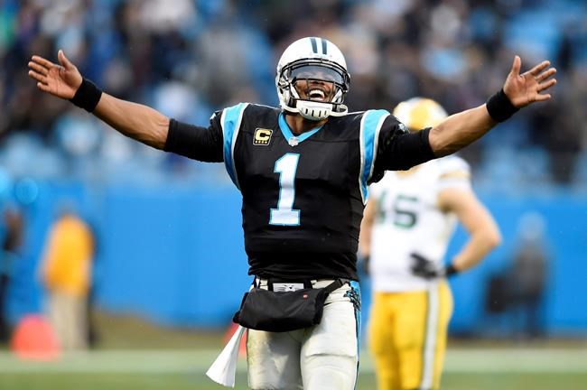 cam newton dosent gom for fumble