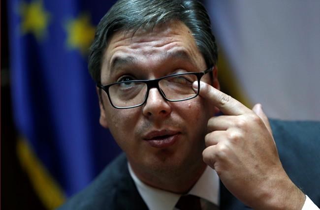 AP Interview: Serbian leader vows to lead nation into the EU - InfoNews