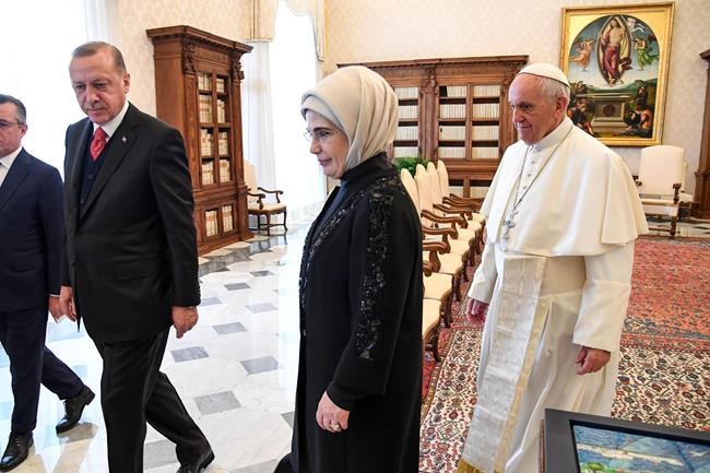 Αποτέλεσμα εικόνας για Erdogan in Pope