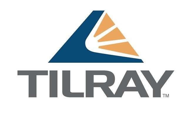 Cannabis company Tilray Brands Inc. has signed a deal to acquire the stake in Truss Beverage Co. that it does not already own from Molson Coors Canada. The Tilray logo is show in this undated handout photo.