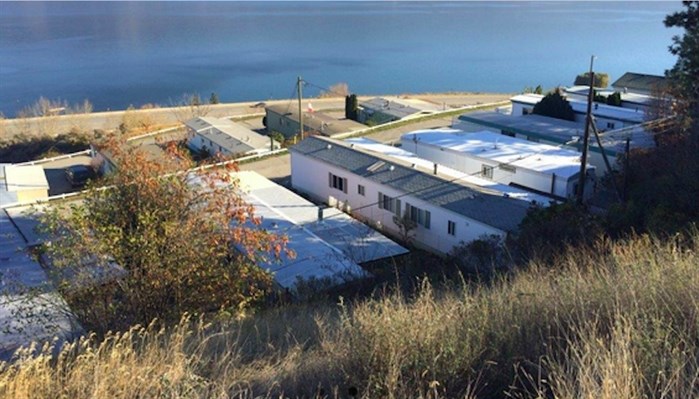 Lakeview Terrace manufactured home park in Summerland is for sale.