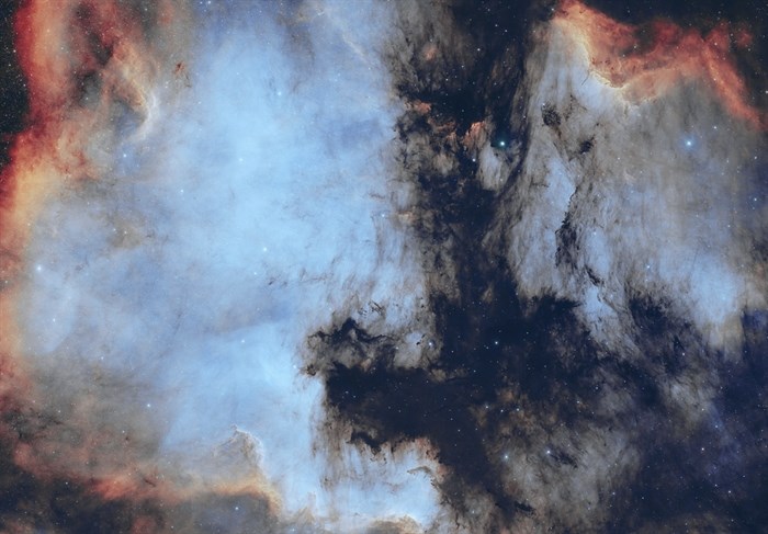 Imagen de Adrian Fontenella de la Nebulosa del Pelícano.