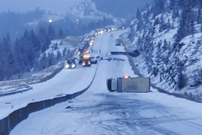 The Coquihalla Highway south of Merritt is closed to northbound traffic following a crash. Highway 5 is closed today, Dec. 14, 2023, between Coldwater Road (Exit 256) and Comstock Road (Exit 276) due to an accident requiring vehicle recovery, according to DriveBC.

